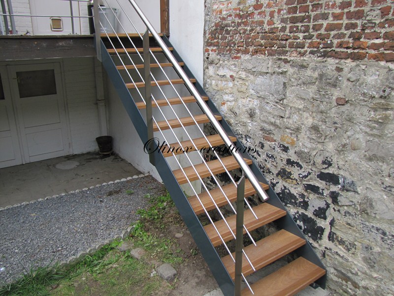 escalier exterieur standard