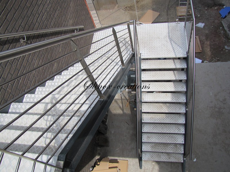 escalier exterieur palier