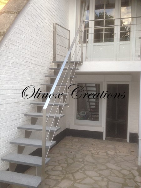 escalier exterieur acces terrasse