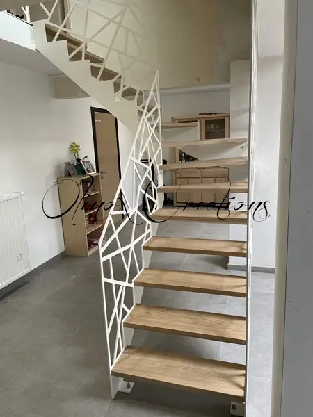 Escalier quart tournant
