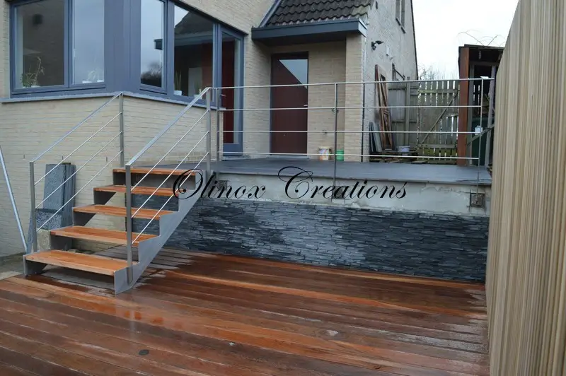 Escalier pour terrasse