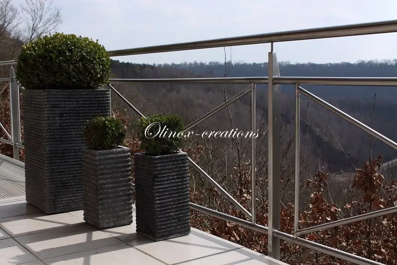 Garde corps ext&eacute;rieur sur balcon