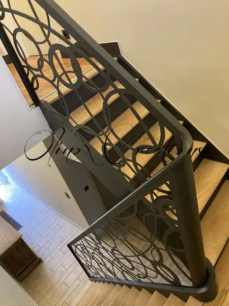 Garde corps sur r&eacute;novation escalier