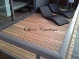 Creations d'une terrasse en Tec de Guyane