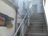 Escalier marches en Iroko avec antidérapant Alu