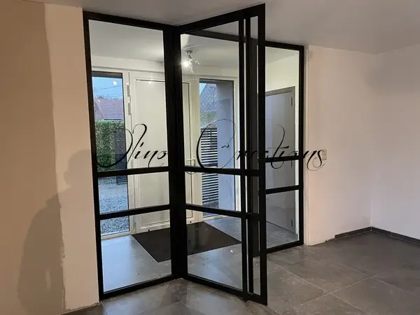 Porte d'int&eacute;rieur verre transparent