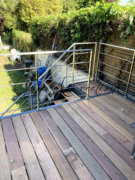 Terrasse et escalier